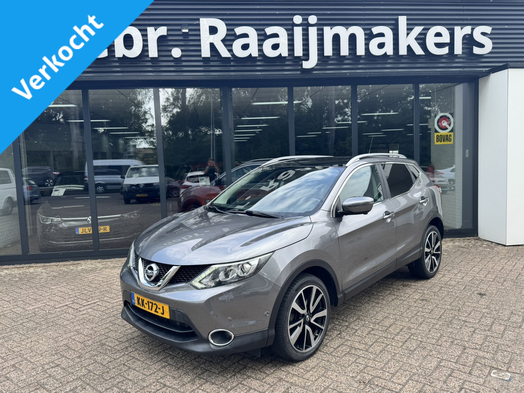 Nissan QASHQAI 1.2 Automaat Tekna Leder Panoramadak Navigatie Trekhaak
